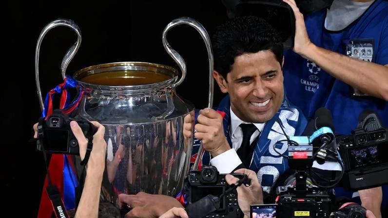 Nasser Al-Khelaifi is the chairman of Qatar Sports Investments and Paris Saint-Germain
