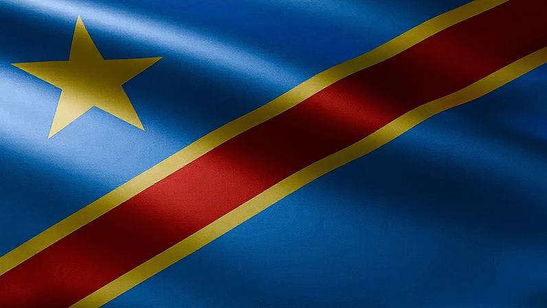 Bandeira da República Democrática do Congo: surto de ebola a menos de um mês para a Copa do Mundo