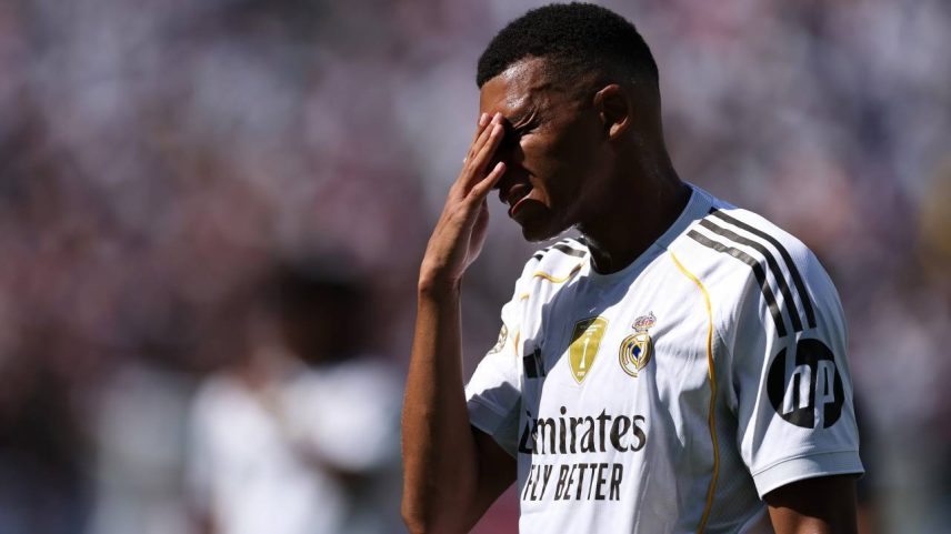 Mbappé do Real Madrid contra PSG