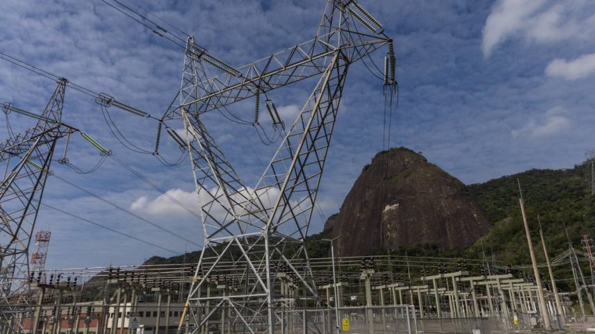Subestação de energia da Eletrobras no Rio de Janeiro