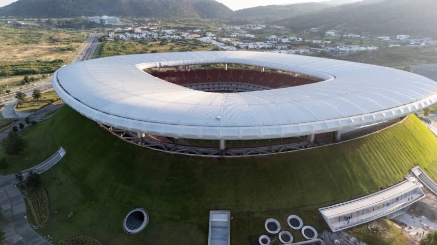 Estádio Chivas, conhecido como Akron: será palco de jogos da Copa do Mundo, na parte do México