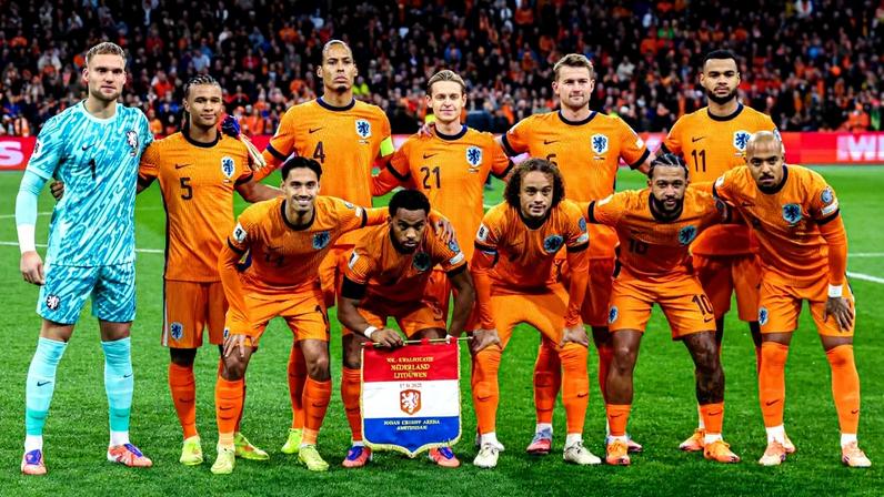 Seleção Holandesa de Futebol (Pieter van der Woude/BSR Agency/Getty Images)