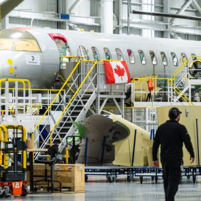 Bombardier escolhe Brasil como palco da estreia de novo jato