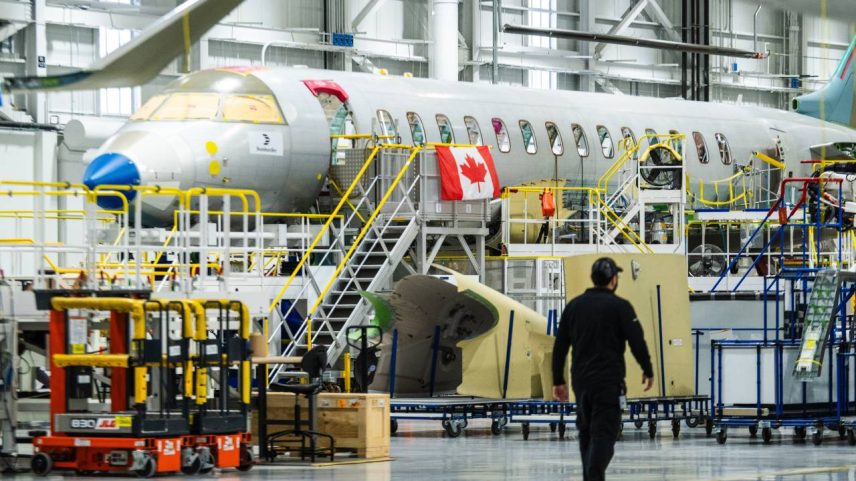 Jato Global 8000 da Bombardier