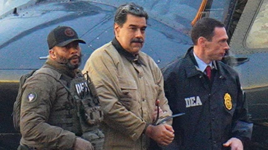 Nicolás Maduro preso nos EUA