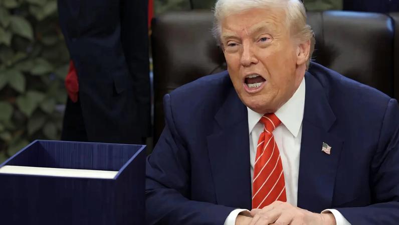 O presidente dos EUA, Donald Trump