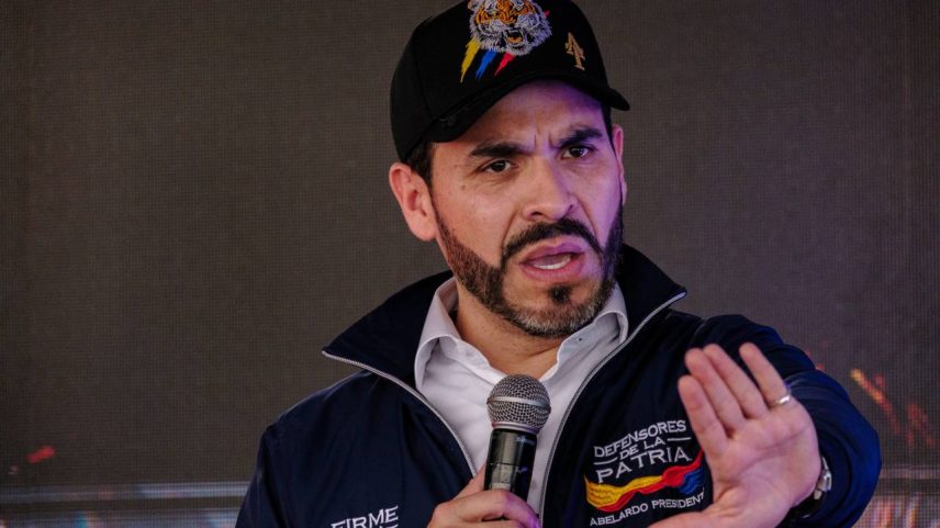 De la Espriella: a força do discurso focado no tema da segurança, à la Bukele (Santiago Mesa/Bloomberg via/Getty Images)