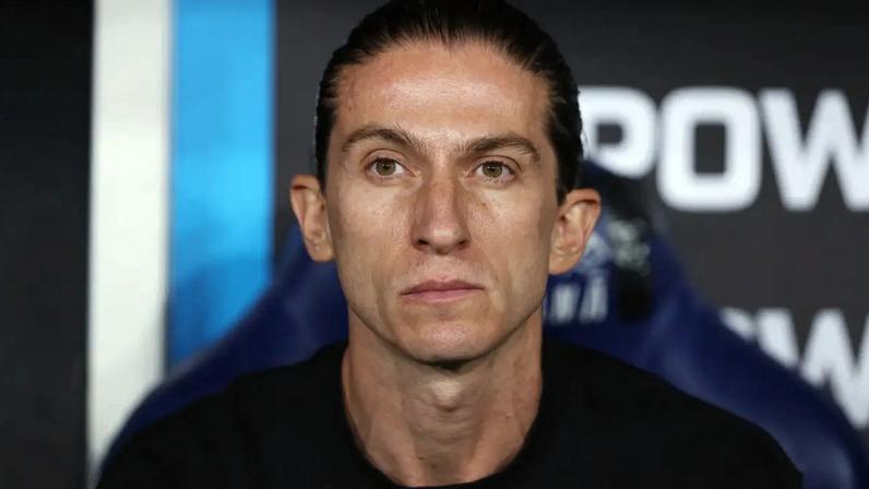 Filipe Luís no cargo de técnico (Wagner Meier/Getty Images)