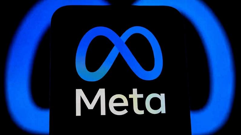 Logo da Meta: IA sem proteção (Samuel Boivin/Getty Images)