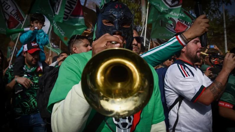 Torcedores do México (NurPhoto/Getty Images)
