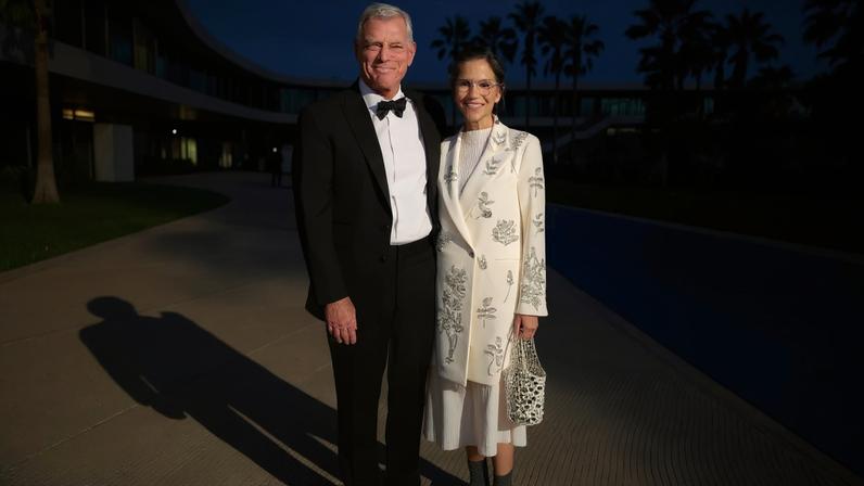 Jami Gertz e Tony Ressler