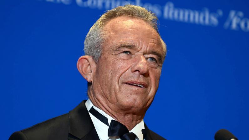 Robert F. Kennedy Jr. glancing off camera