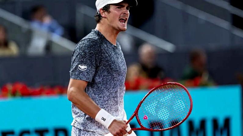 João Fonseca no Madrid Open