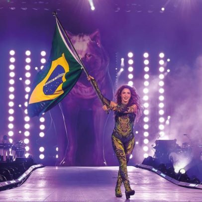 Shakira afirma que o público lhe deu força durante show em Copacabana