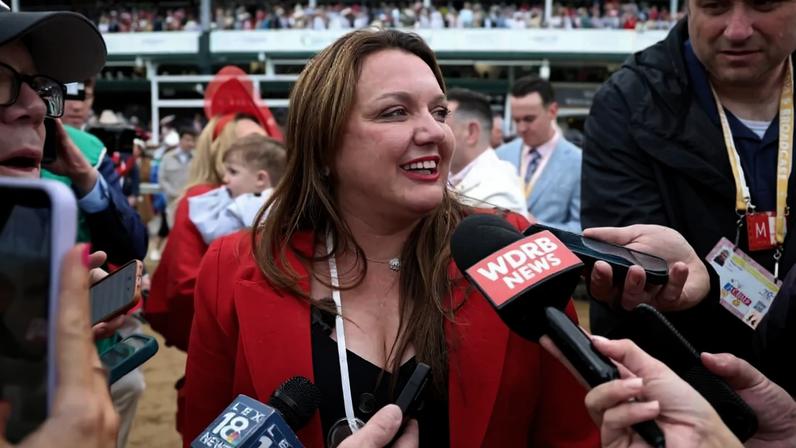Cherie DeVaux, trainer of Golden Tempo, had 21 wins in 2026 before notching another in the Kentucky Derby on Saturday.