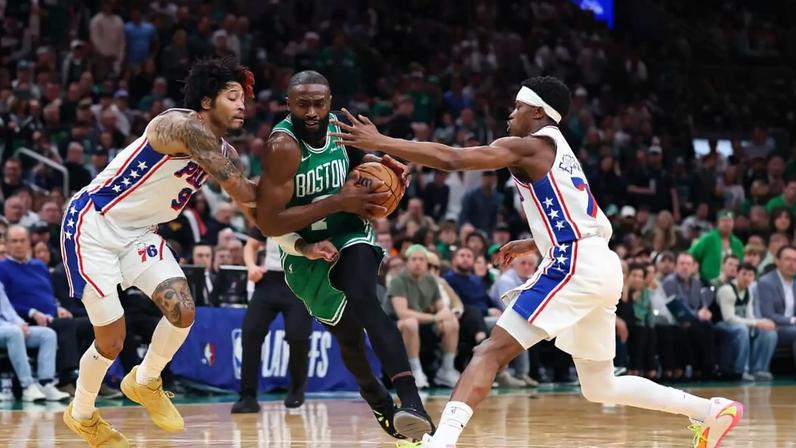 The season ended early for Jaylen Brown and the Boston Celtics.