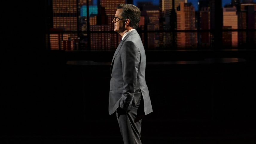 Última semana de Stephen Colbert no Late Show com Springsteen, Stewart e Byrne