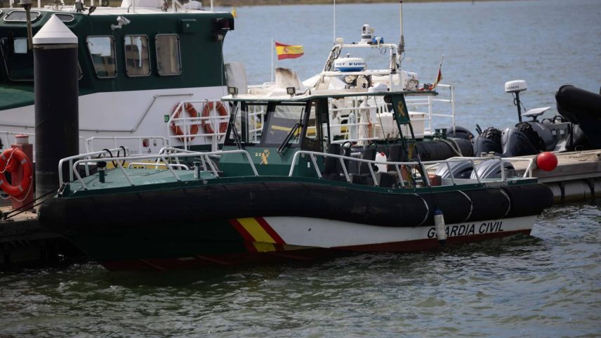 Germán e Jerónimo perseguiam uma lancha ligada ao tráfico de drogas no momento da colisão na costa da Andaluzia, na Espanha. 08/05/2026