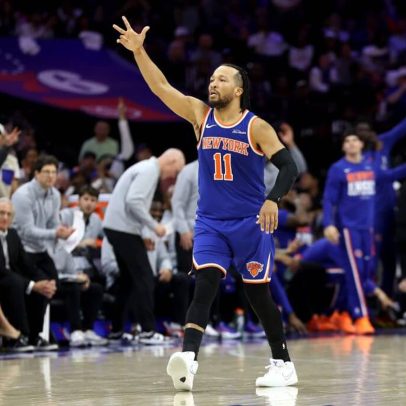 Knicks dominam 76ers novamente e ficam a uma vitória do sweep