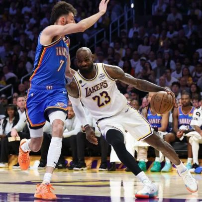 Lakers ficam em desvantagem de 0-3 diante do Thunder após o Jogo 3