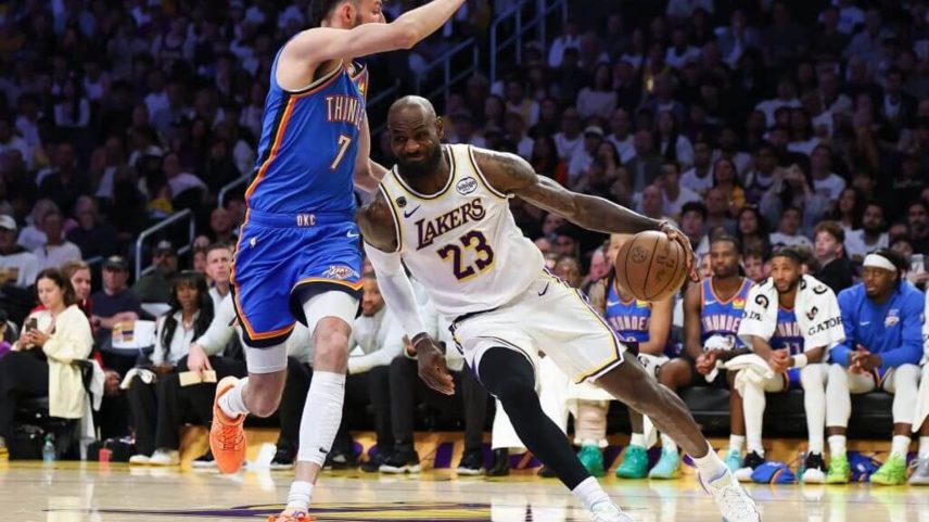 LeBron James and the Lakers have not been able to find traction against the deep and mighty Thunder.