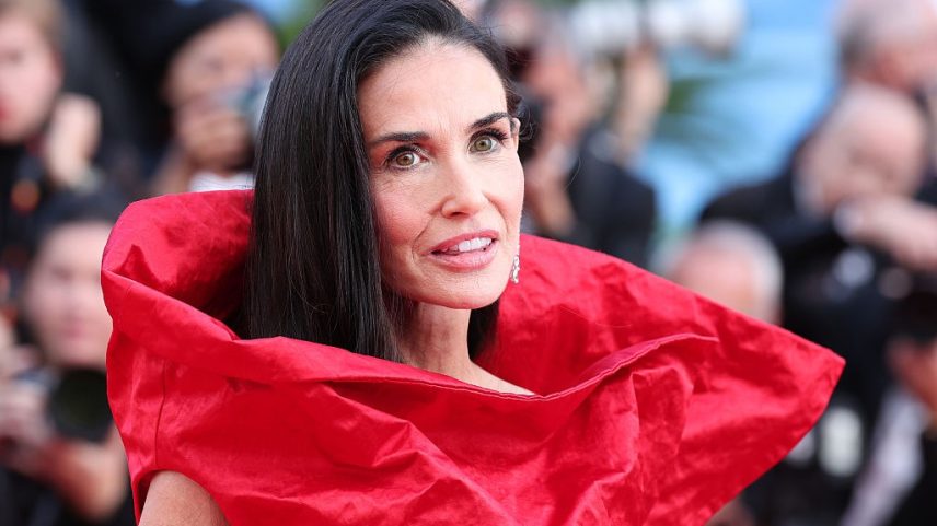 Sempre ela: Demi Moore lança tendência em Cannes