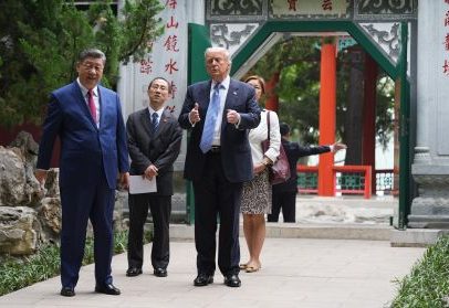Xi Jinping convida Trump para jardim secreto na China