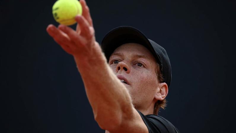 Jannik Sinner no Aberto de ROma