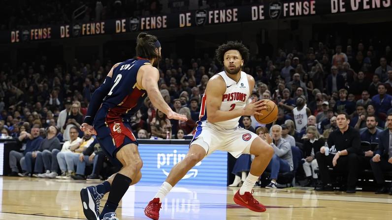 Cade Cunningham led the Pistons with 21 points in their Game 6 victory over the Cavs.
