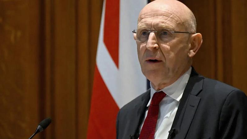 O secretário da Defesa do Reino Unido, John Healey. 19/05/2026 (Leon Neal/Getty Images)