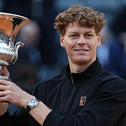 Sinner vence título inédito no Masters 1000 de Roma