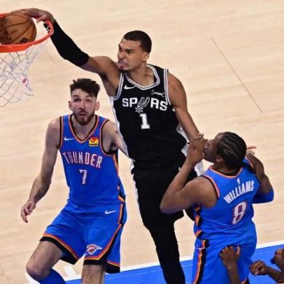 Spurs vencem Game 1 em duplo overtime com Wembanyama contra Thunder