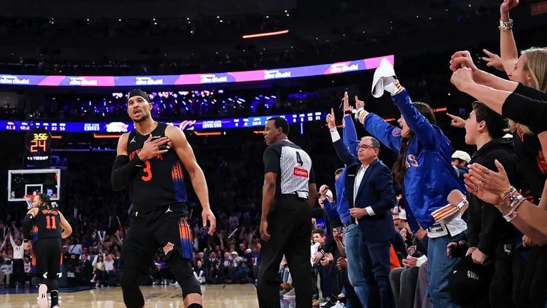 Josh Hart erupted in Game 2 with a playoff-career high 26 points to lead the Knicks to a 109-93 win.