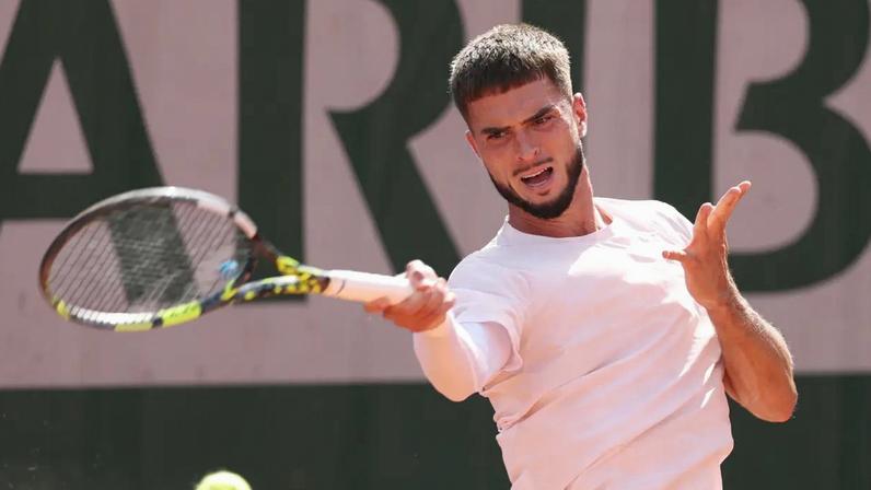 Dino Prizmic em Roland Garros