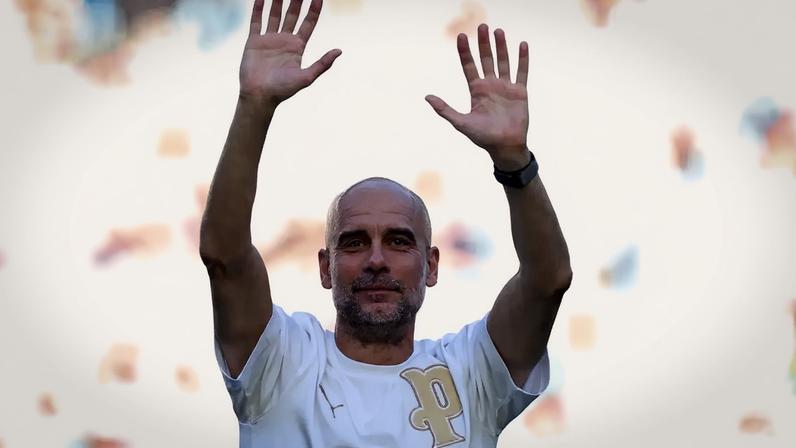 Pep Guardiola se despede do Manchester City