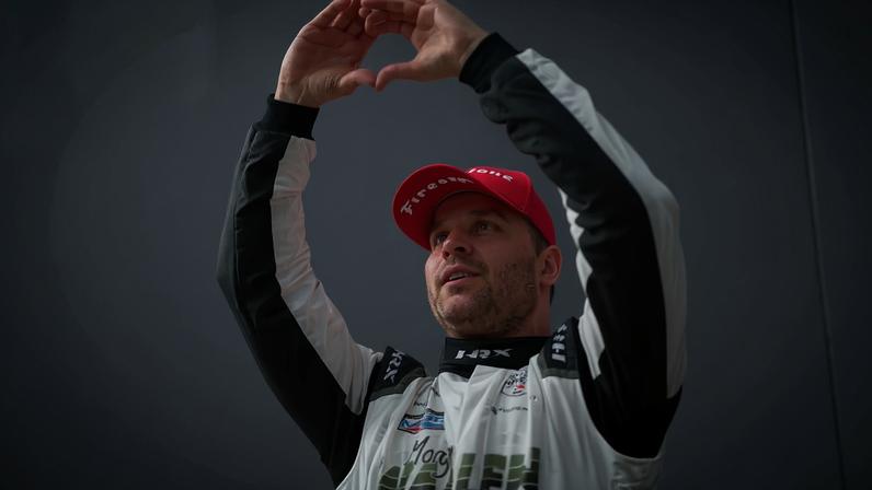 In a dramatic last-lap restart, Rosenqvist passed David Malukas to win the Indy 500 by just 0.02 seconds.