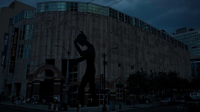 (Original Caption) Seattle Museum of Art. (Photo by David Butow/Corbis via Getty Images)