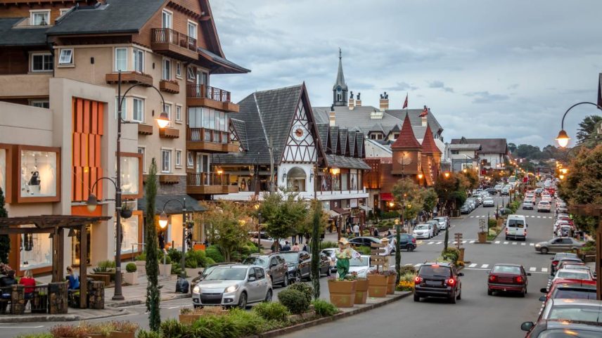 Gramado, na Serra Gaúcha: cidade, que hoje reúne atrações para o ano todo, tem recebido 8 milhões de visitantes por ano