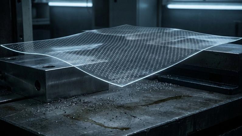 Rede hexagonal de carbono mostra a estrutura do grafeno