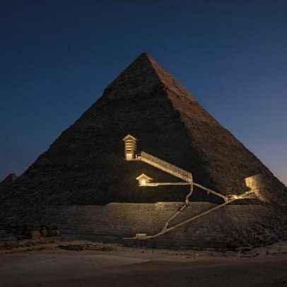 Partículas cósmicas revelam corredor de 9 m na Grande Pirâmide após 4.500 anos