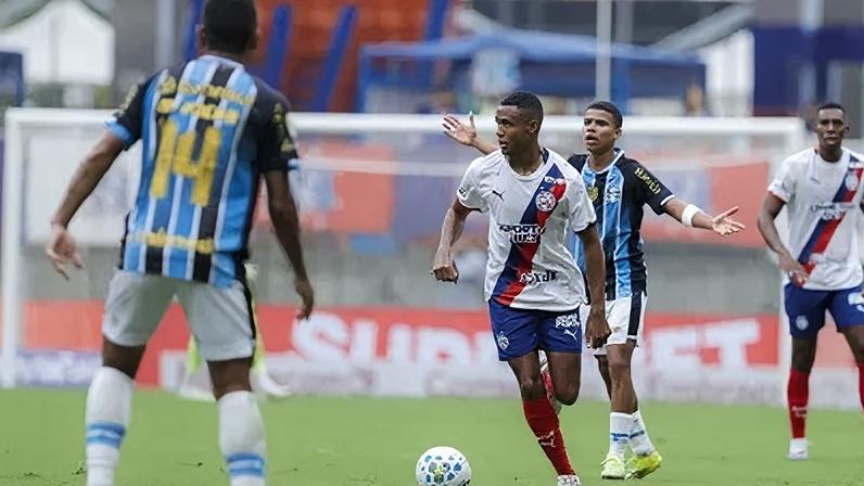 Bahia e Grêmio empatam em 1 a 1 na Fonte Nova
