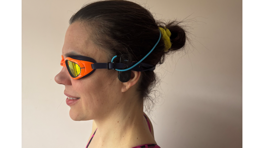 I tested these headphones over hundreds of lengths in the pool