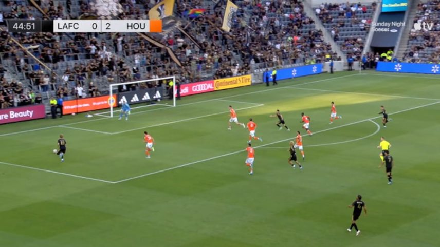 Los Angeles Football Club - Houston Dynamo FC 1 - 2 | GOL - Nathan Ordaz