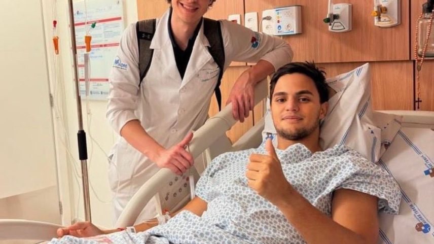 Arthur é filho de Leonardo Berganholi, que também estava na aeronave e morreu horas depois do acidente