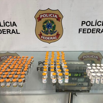 PF prende no Galeão por transporte ilegal de remédios e anabolizantes importados