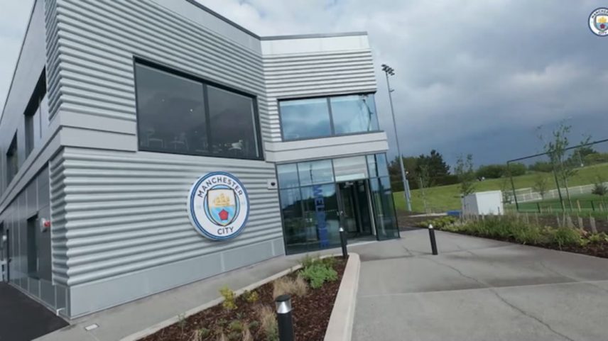 Tour de drone pelo novo centro de treinamento do Man City