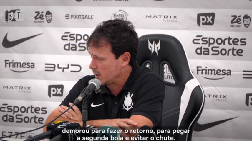 Treinador do Timão analisa os gols tomado e a postura do sistema defensivo durante a partida contra o Botafogo.