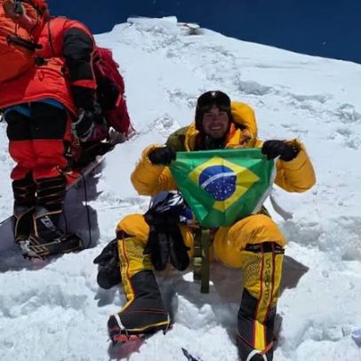 Brasileiro diz ter visto cadáver perto do cume em escalada histórica