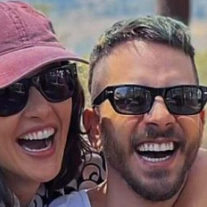 Mônica e filha viajam juntas com Junior para a Bahia