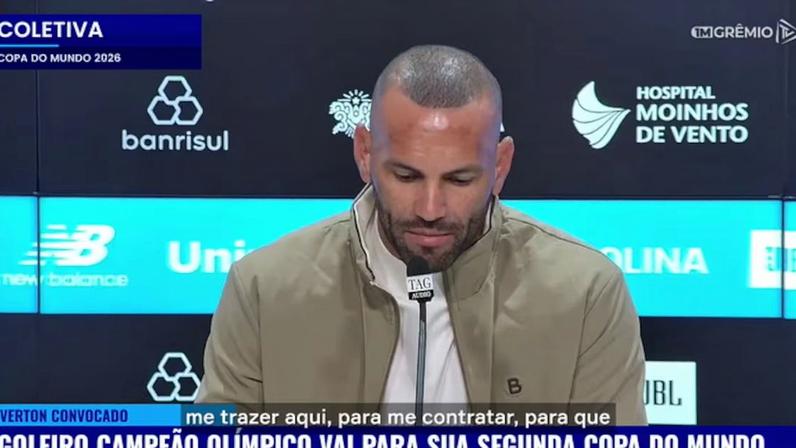 Weverton celebra convocação e afirma que condições se alinharam a seu favor